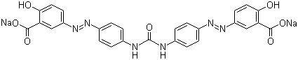 structure of CAS# 2829-42-7, 直接黄 26