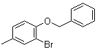 structure of CAS# 2830-53-7, 1-苄氧基-2-溴-4-甲基苯