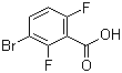 structure of CAS# 28314-81-0, 3-Bromo-2,6-difluorobenzoic acid