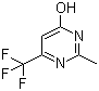 CAS # 2836-44-4, 2-Methyl-6-(trifluoromethyl)-4(3H)-pyrimidinone, 4-Hydroxy-2-methyl-6-trifluoromethylpyrimidine