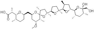 structure of CAS# 28380-24-7, 尼日利亚菌素