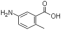 CAS 登录号：2840-04-2, 5-氨基-2-甲基苯甲酸, 2-甲基-5-氨基苯甲酸