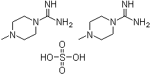 CAS 登录号：28457-20-7, 4-甲基哌嗪-1-甲脒半硫酸盐