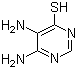 CAS 登录号：2846-89-1, 4,5-二氨基-6-巯基嘧啶