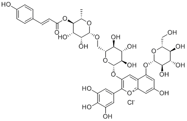 structure of CAS# 28463-30-1, 堇菜苷