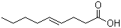 CAS # 28482-04-4, 4-Nonenoic acid, 3-Octene-1-carboxylic acid
