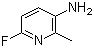 structure of CAS# 28489-47-6, 2-氟-5-氨基-6-甲基吡啶