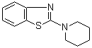 CAS # 2851-08-3, 2-(1-Piperidinyl)benzothiazole, 2-(1-Piperidinyl)-1,3-benzothiazole, NSC55897