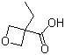 structure of CAS# 28562-61-0, 3-乙基-3-氧杂环丁烷羧酸