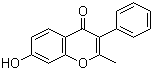 CAS 登录号：2859-88-3, 7-羟基-2-甲基-3-苯基苯并吡喃-4-酮