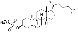 CAS 登录号：2864-50-8, 胆固醇硫酸酯钠盐