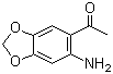 structure of CAS# 28657-75-2, 6'-氨基-3',4'-亚甲二氧基苯乙酮