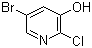 structure of CAS# 286946-77-8, 5-溴-2-氯吡啶-3-醇