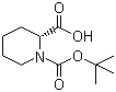 CAS 登录号：28697-17-8, N-Boc-D-哌啶-2-羧酸, (R)-(+)-1-叔丁氧羰基-2-哌啶羧酸