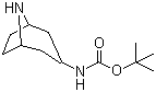 structure of CAS# 287114-25-4, 8-氮杂双环[3.2.1]辛烷-3-基氨基甲酸叔丁酯