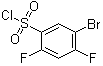 structure of CAS# 287172-61-6, 5-溴-2,4-二氟苯磺酰氯