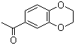 structure of CAS# 2879-20-1, 6-乙酰基-1,4-苯并二氧杂环