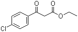 structure of CAS# 2881-63-2, 3-(4-氯苯基)-3-氧代丙酸乙酯