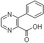 CAS 登录号：2881-85-8, 3-苯基吡嗪-2-羧酸