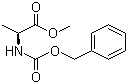 structure of CAS# 28819-05-8, N-[(苯基甲氧基)羰基]-L-丙氨酸甲酯