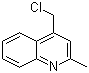 structure of CAS# 288399-19-9, 4-氯甲基-2-甲基喹啉