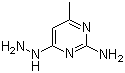 structure of CAS# 28840-64-4, 2-氨基-4-肼基-6-甲基嘧啶
