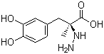 CAS 登录号：28860-95-9, 卡别多巴, 卡比多巴, (S)-3-(3,4-二羟基苯基)-2-肼基-2-甲基-丙酸