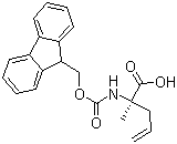 structure of CAS# 288617-71-0, Fmoc-alpha-allyl-L-alanine