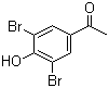 structure of CAS# 2887-72-1, 3',5'-Dibromo-4'-hydroxyacetophenone