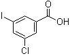 structure of CAS# 289039-25-4, 3-氯-5-碘苯甲酸