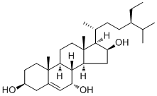 CAS 登录号：289056-24-2, 3,7,16-三羟基豆甾-5-烯