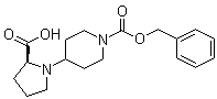 CAS 登录号：289677-06-1, 4-[(2S)-2-羧基-1-吡咯烷基]-1-哌啶甲酸 1-苄酯