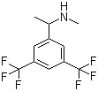 N-Methyl-1-[3,5-bis(trifluoomethyl)phenyl]ethylamine molecular structure (CAS 290297-43-7)