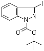 structure of CAS# 290368-00-2, N-(叔丁氧羰基)-3-碘吲唑