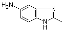 structure of CAS# 29043-48-9, 2-Methyl-1H-benzimidazol-5-amine