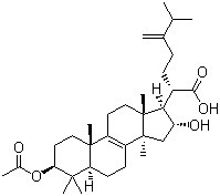 structure of CAS# 29070-92-6, 茯苓酸