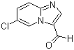 structure of CAS# 29096-59-1, 6-Chloroimidazo[1,2-a]pyridine-3-carbaldehyde