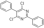 structure of CAS# 29133-99-1, 4,6-二氯-2,5-二苯基嘧啶