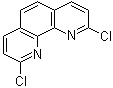 structure of CAS# 29176-55-4, 2,9-Dichloro-1,10-phenanthroline
