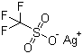 structure of CAS# 2923-28-6, 三氟甲烷磺酸银