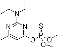 structure of CAS# 29232-93-7, Pirimiphos-methyl