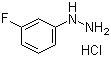 structure of CAS# 2924-16-5, 3-Fluorophenylhydrazine hydrochloride