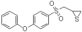structure of CAS# 292605-14-2, [[(4-苯氧基苯基)磺酰基]甲基]噻丙环