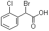 structure of CAS# 29270-30-2, 2-溴代-2-氯苯乙酸