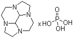 十氢-2a,4a,6a,8a-四氮杂环戊并[fg]苊磷酸盐分子结构 (CAS 293302-59-7)