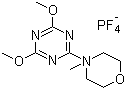 structure of CAS# 293311-03-2, 4-(4,6-二甲氧基三嗪-2-基)-4-甲基吗啉四氟硼酸盐