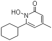 环吡酮胺分子结构 (CAS 29342-05-0)