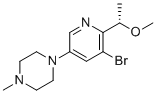 CAS # 2940879-42-3, 1-[5-bromo-6-[(1S)-1-methoxyethyl]-3-pyridyl]-4-methyl-piperazine