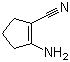 CAS 登录号：2941-23-3, 1-氨基-2-氰基-1-环戊烯