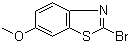 structure of CAS# 2941-58-4, 2-溴-6-甲氧基苯并噻唑